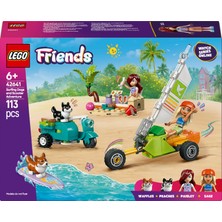 LEGO® Friends Sörfçü Köpekler ve Scooter Macerası 42641 - 6 Yaş & Üzeri Çocuklar için Yaratıcı Oyuncak Yapım Seti (113 Parça)