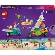 LEGO® Friends Sörfçü Köpekler ve Scooter Macerası 42641 - 6 Yaş & Üzeri Çocuklar için Yaratıcı Oyuncak Yapım Seti (113 Parça)