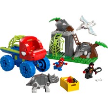 LEGO ® ǀ Marvel Spidey Ekibi Dinozor Kamyonlu Kurtarma 11199 - 4 Yaş & Üzeri Çocuklar için Yaratıcı Oyuncak Yapım Seti (136 Pr)