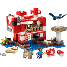 LEGO® Minecraft® Mooshroom Evi 21270 - 8 Yaş & Üzeri Video Oyunu Seven Çocuklar için Yaratıcı Oyuncak Yapım Seti (500 Parça)