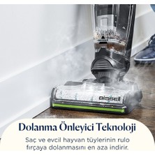 Bissell Crosswave Hydrosteam Pet Pro 1100 Watt Buharlı Dikey Süpürme ve Silme Makinesi
