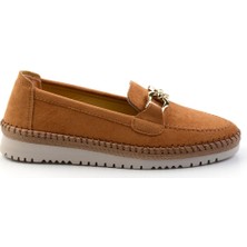 Taba  Kadın Loafer Ayakkabı K01536201002