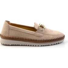 Bej  Kadın Loafer Ayakkabı K01536201002