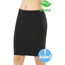 Uniquetrenders Kadın Diz Üstü Jüpon Modal Jüpon