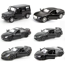 1:36 Mat Siyah Serisi Mercedes Benz G63 Lamborghini Huracan Camaro Vw Modeli Ford Raptor Alaşım Modeli Simülasyon Oyuncak Araba Hediye (Yurt Dışından)