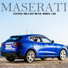 1:32 Maserati Levante Alaşım Araba Modeli Diecast ve Oyuncak Araçlar Metal Araba Modeli Simülasyon Ses ve Işık Koleksiyonu Çocuk Oyuncak Hediye (Yurt Dışından)