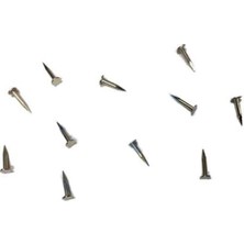 Klips, Menteşe, Ayağı Çivisi 7mm Çelik - Nikel 10GR