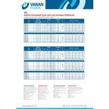 Alavan Varan Cvl 3-8 In-Line Kademeli Paslanmaz Santrifüj Pompa 1 Hp/ 0.75 Kw, Trifaze 380 V, 49 Mss, 4 M3/h