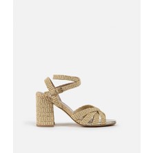 Çapraz Bantlı Topuklu Ayakkabı IS1250031020023