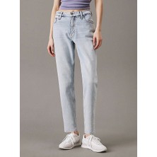 Ck Jeans  Kadın Mavi Mom Jean Pantolon J20J225139-1AA