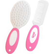 Wee Baby Fırça Tarak Seti - PEMBE