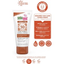 Sebamed Sun Care UVA / UVB Filtresi ve E Vitamini Üçlü Yüksek Koruma Çok Yönlü Güneş Kremi 50 SPF 50 ml