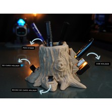 Talaşoğlu Ağaç Bagaj Masası Organizatör / Kalemlik THN6597234