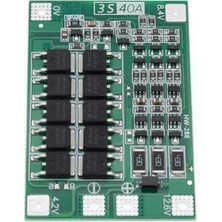 3 Adet Aspilsan Li-Ion Pil, 3s 40A Bms ve 5,5x2,5 Dişi Soket