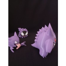 Pokemon Gastly-Haunter-Ganger Figür 3'lü Set