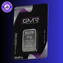 E-Gümüş 20 GR Külçe Gümüş