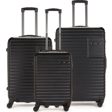 Fossil Abs  Kabin, Orta, Büyük Boy 3'lü Valiz Seti FSL111