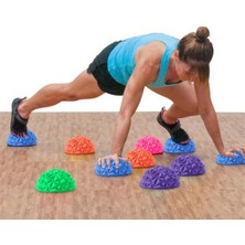 Sense Training Yarım Top Ayak Yarım Yuvarlak Masaj Topu Hem Yetişkinler Hem De Çocuklar Için (Yurt Dışından)