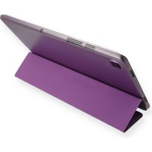 Newface Apple iPad 10.2 (7.nesil) Kılıf Tablet Smart Kılıf - Mor Ferrg