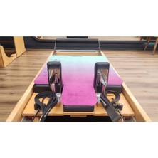 Pilates Is My Therapy' Lila Mavi Reformer Mat (Pilates Matı)