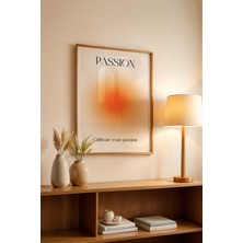 Aura Serisi Ahşap Çerçeveli Poster, Tablo NO:152