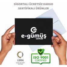 E-Gümüş 10 GR Külçe Gümüş