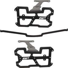 GP Kompozit Honda ADV 350 2023-2026 Uyumlu Yan Çanta Demiri Siyah