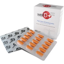 WellDo Well Mindn Body Cure Tiger Nuts Oil & Quercetin Doğal Takviye Edici Gıda