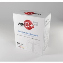 WellDo Well Mindn Body Cure Tiger Nuts Oil & Quercetin Doğal Takviye Edici Gıda