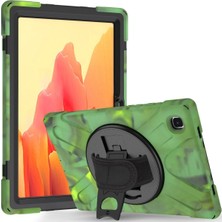 Newface Samsung Galaxy X200 Tab A8 10.5 Kılıf Amazing Tablet Kapak - Kamuflaj Ferrg