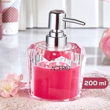 Akrilik Sıvı Sabunluk 200 ml Şeffaf 1994