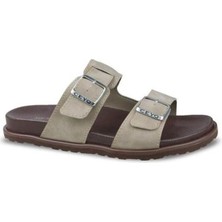 Ceyo 9989 Anatomik Taban Erkek Terlik Bej 40-45