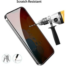 iphone 11 Uyumlu Hayalet Kırılmaz Cam Privacy Tam Kaplayan Ekran Koruyucu-Anti Static Özellikli