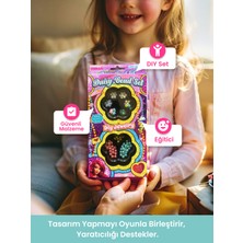 Papatya Takı Seti | Renkli Boncuklarla Bileklik ve Kolye, 3+ Yaş Dıy Takı Tasarımı