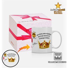 Hediyeci Market Prens Karakter Temalı Beyaz Kupa Bardak - Hmk-00117-03 Ve Hmk-00117-04