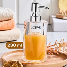 Akrilik Sıvı Sabunluk 230 ml Şeffaf 1995