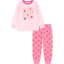 Haribo Kız Çocuk Pembe Pijama