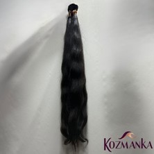 Kozmanka Hint Doğal Saçlar 105 gr – 80 cm Natural