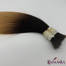 Kozmanka Rus ve Özbek Saçları - Koyu Ombre 100 gr