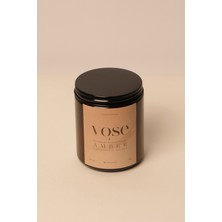 Vose Amber Kokulu Doğal Soya Wax Amber Kavanoz Mum