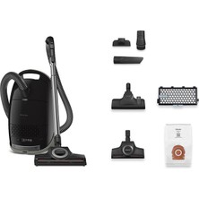 Miele Guard M1 Cat & Dog Obsidian Siyah - 890 Watt Toz Torbalı Süpürge