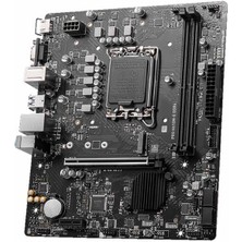 MSI Pro H610M-E 3200MHz DDR4 Soket 1700 M.2 HDMI VGA mATX Anakart