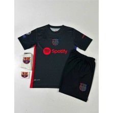 Breathless F.C B.A.R.C.E.L.O.N.A 2024/25 Yeni Sezon Lamine Yamal Deplasman Çocuk Forması (Armalı)