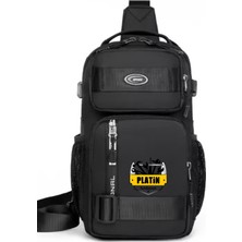Cross Body Askılı Teknisyen Çanta Siyah PLT28000100100