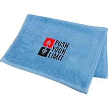 Nakışlı Sporcu Havlusu Pamuklu, Ter Emici Fitness Plates Boks Tenis Spor Havlusu
