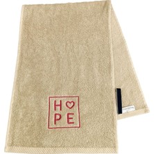 Nakışlı Sporcu Havlusu Pamuklu, Ter Emici Fitness Plates Boks Tenis Spor Havlusu