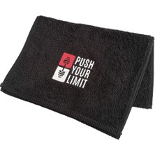 Nakışlı Sporcu Havlusu Pamuklu, Ter Emici Fitness Plates Boks Tenis Spor Havlusu