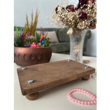 Sammwood Lüks Ahşap Sunum Servis Tabağı Organizer 15*25CM