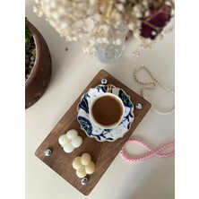 Sammwood Lüks Ahşap Sunum Servis Tabağı Organizer 15*25CM