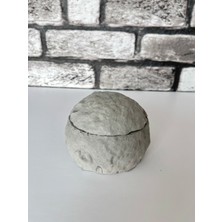 Beton Saksı Mum Ay